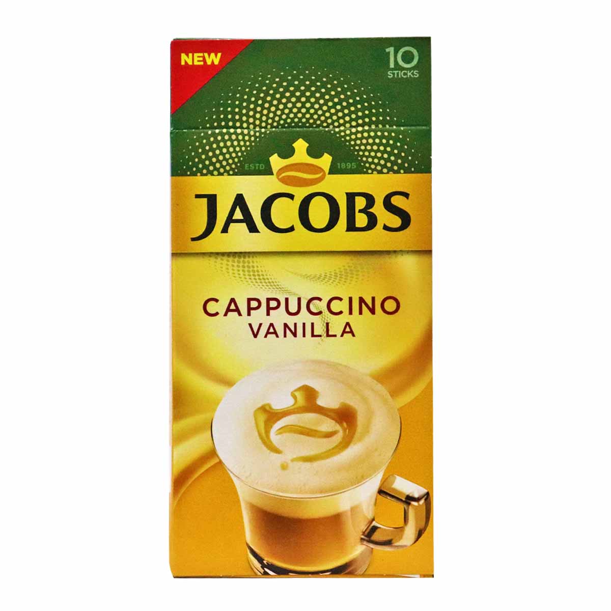 Jacobs Cappuccino Vanilla 10s