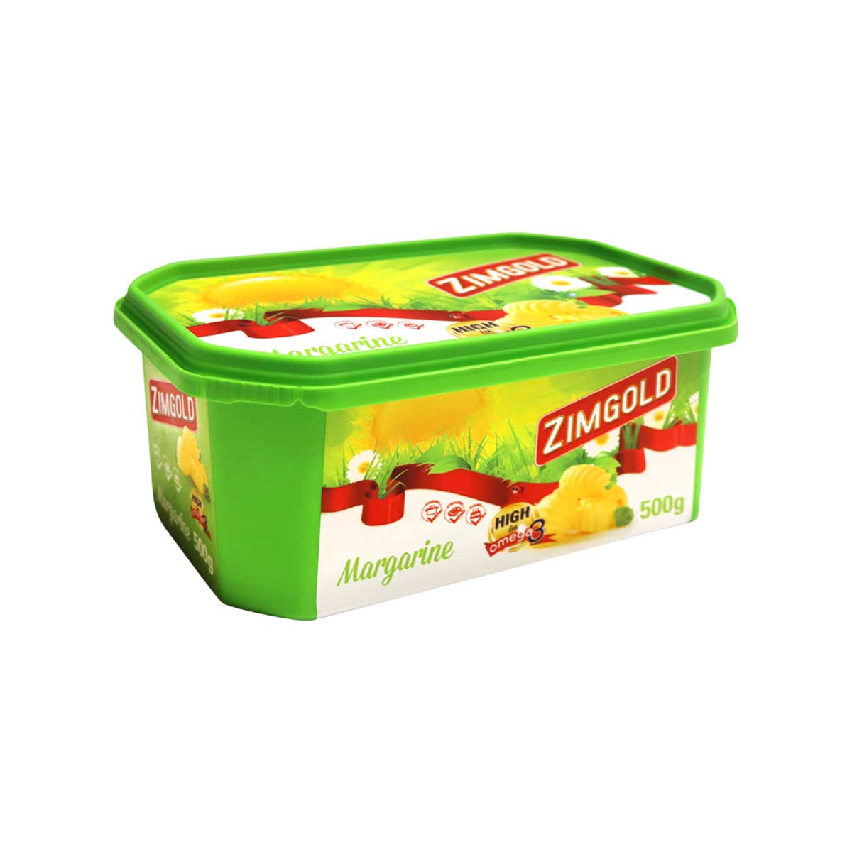 Zimgold Margarine Tub Regular 500ml