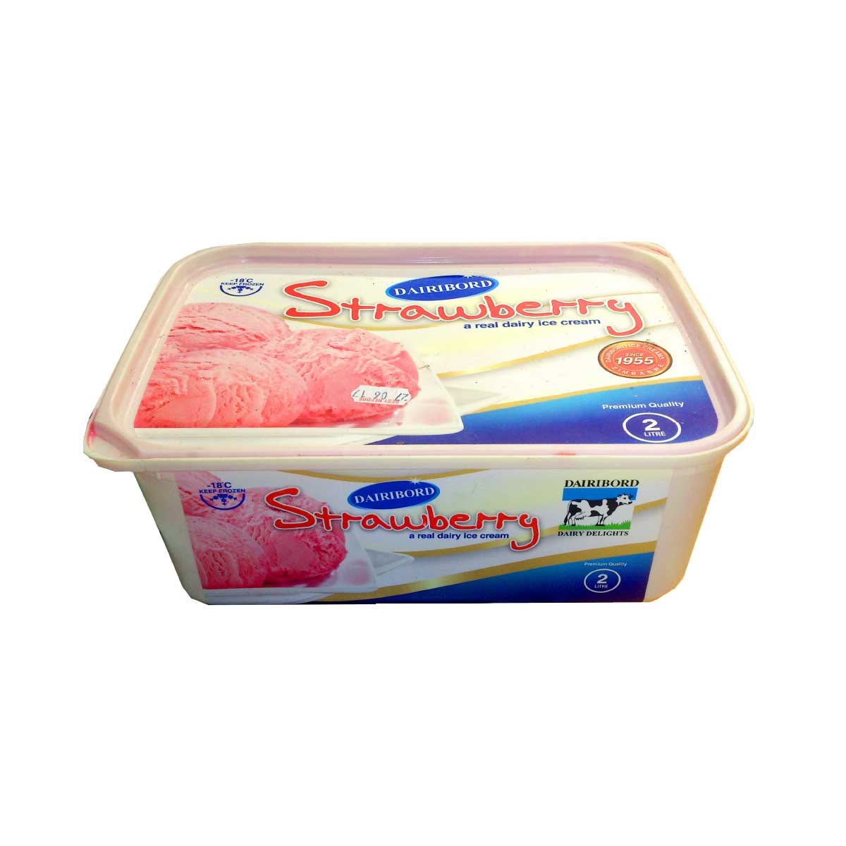 Dairibord Ice Cream Strawberry 2l