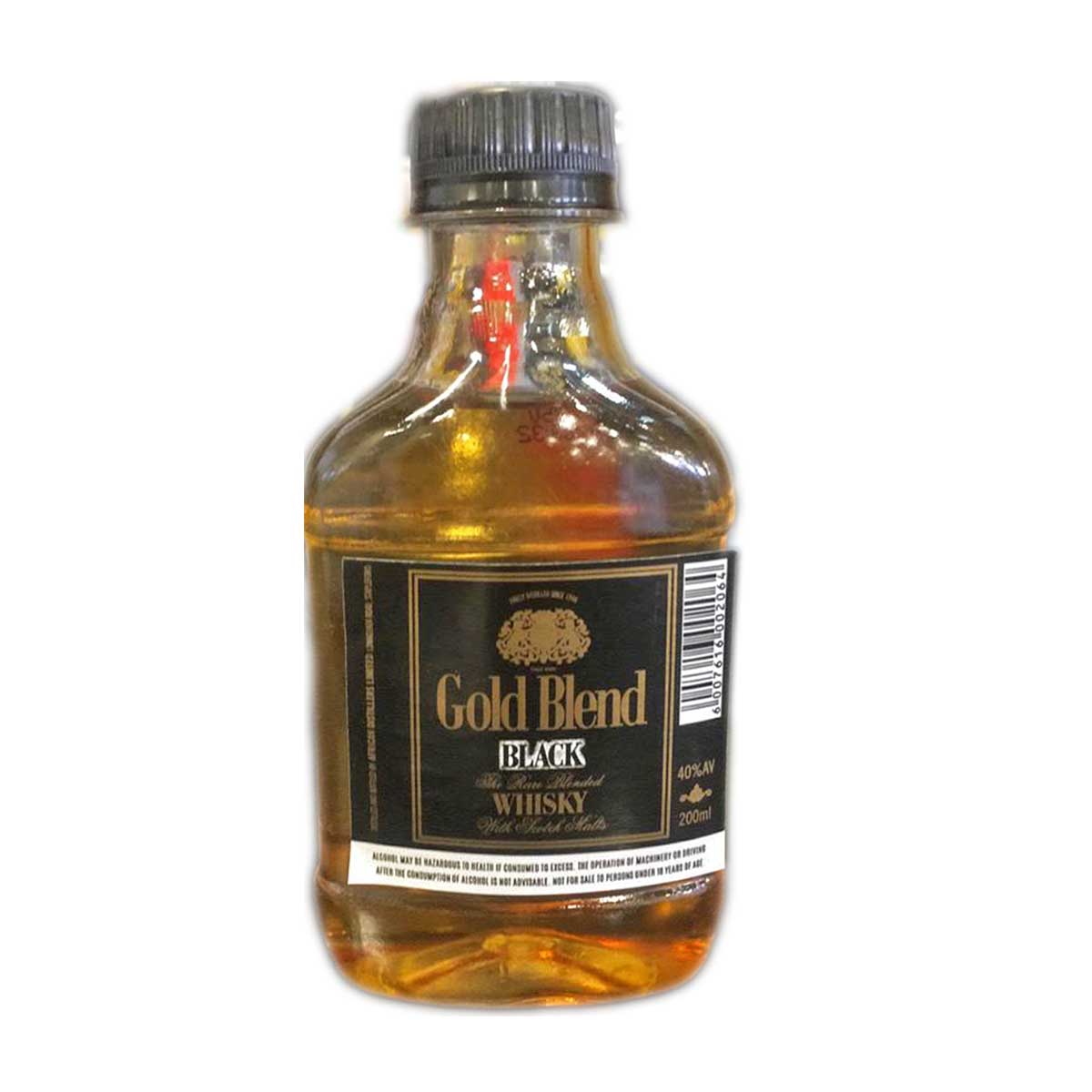 Gold Blend Whisky Black Pet 200ml