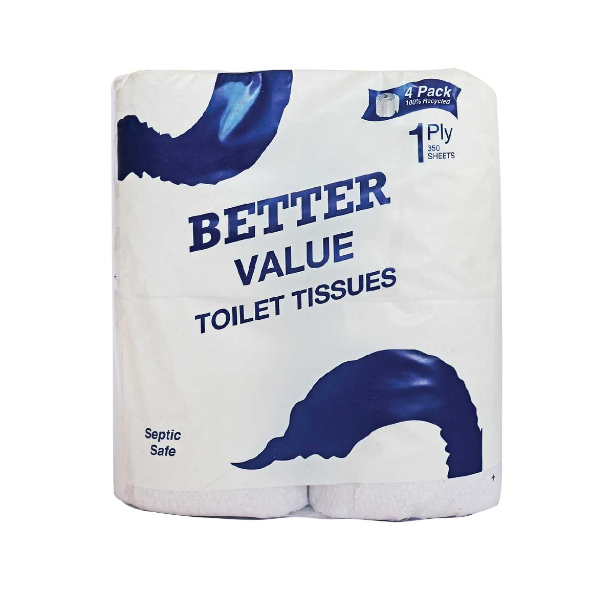 Better Value Toilets Tissue 4s