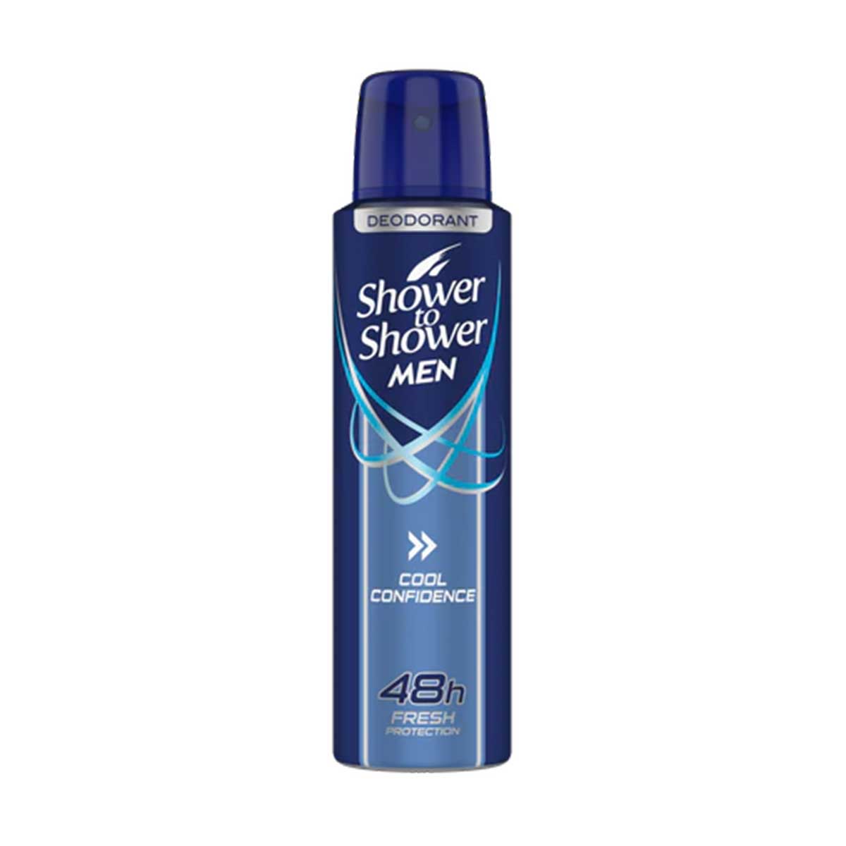 Shower To Shower Deo Men Cool Confide 150ml