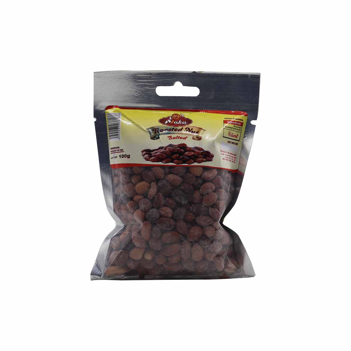 Naka Salted Peanuts 100g