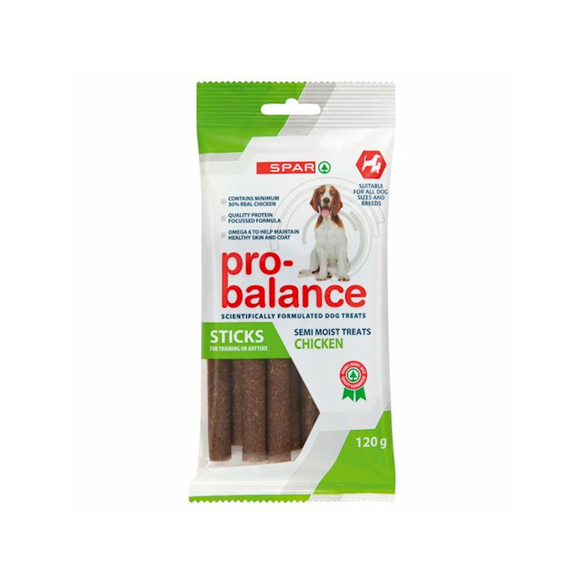 Spar Pro Balance Dog Strip Chick 120g