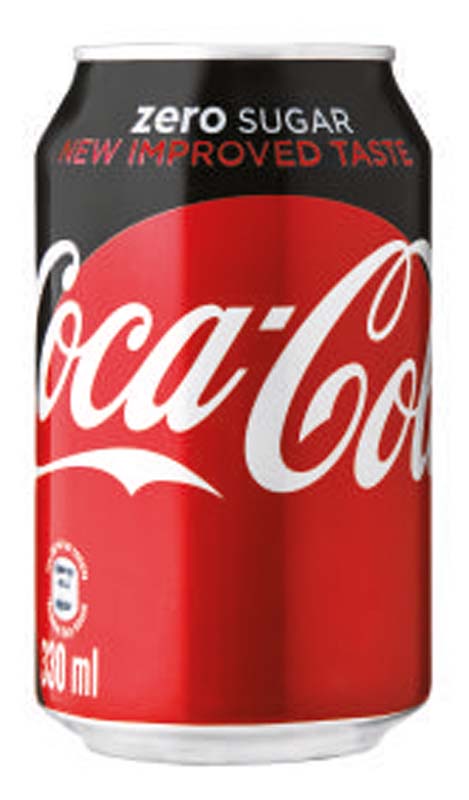Coke Zero Can 330ml