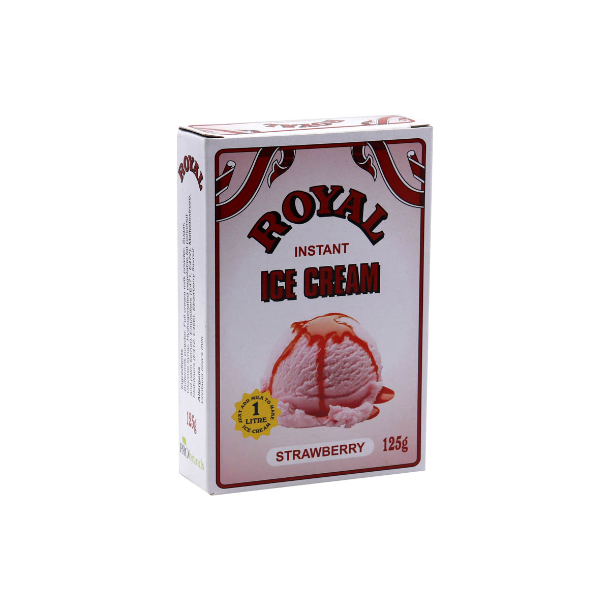 Royal Instant Ice Cream Strawberry 125g