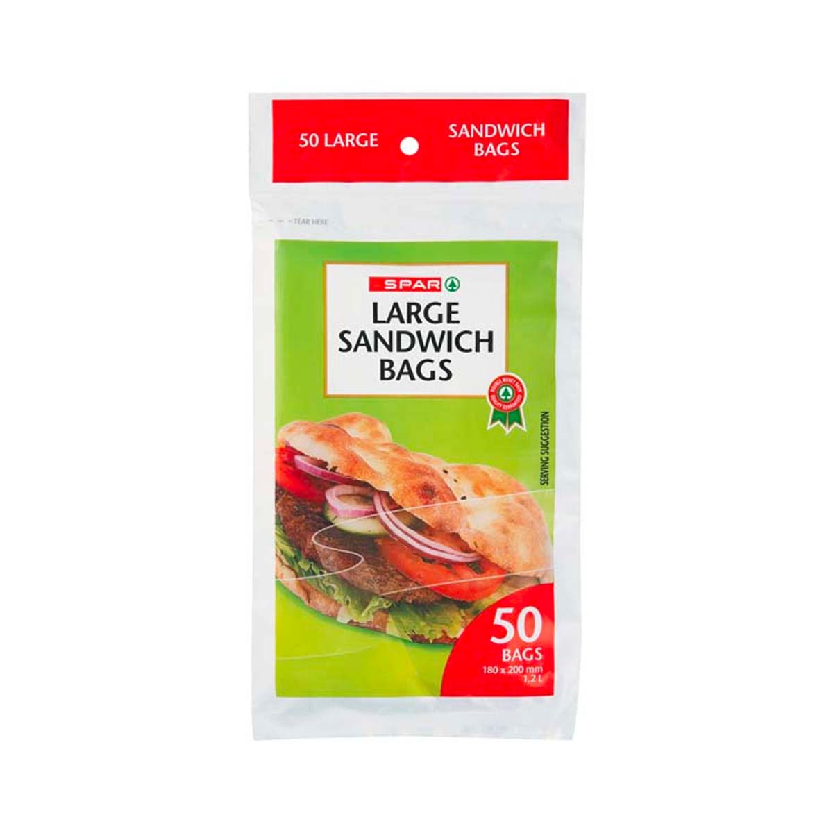 Spar Small Sandwich Bags 140x170mm
