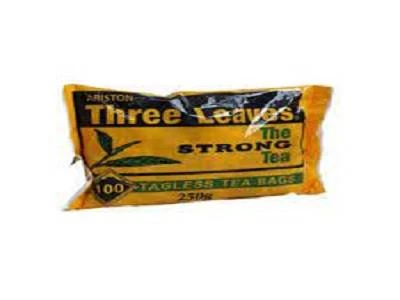 Tea Bags 250g 100s Three Leaves