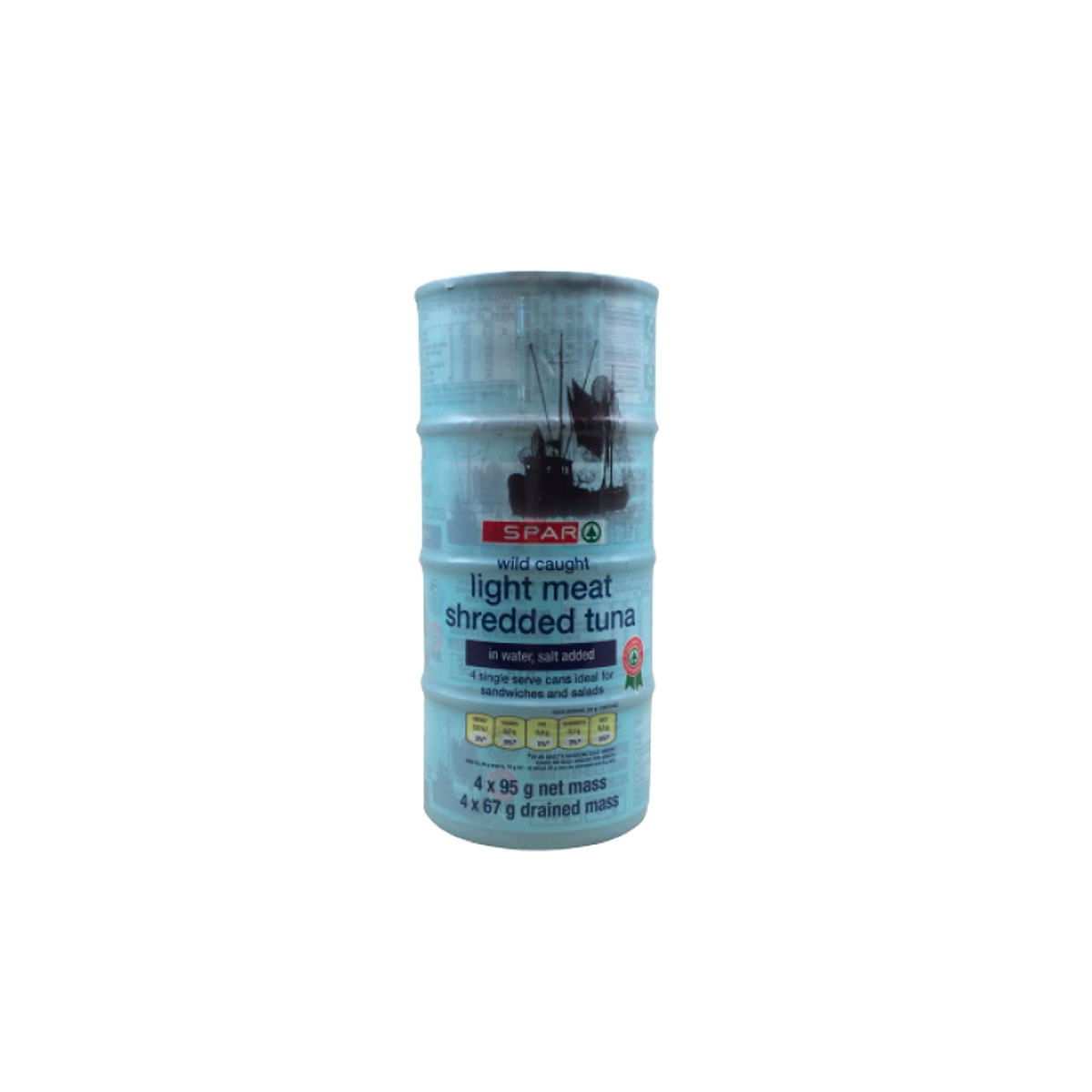 Spar Light Meat Shredded Tuna In Water 170g