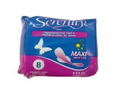 Sanitary Pads Maxi Night & Day 8s Serenity