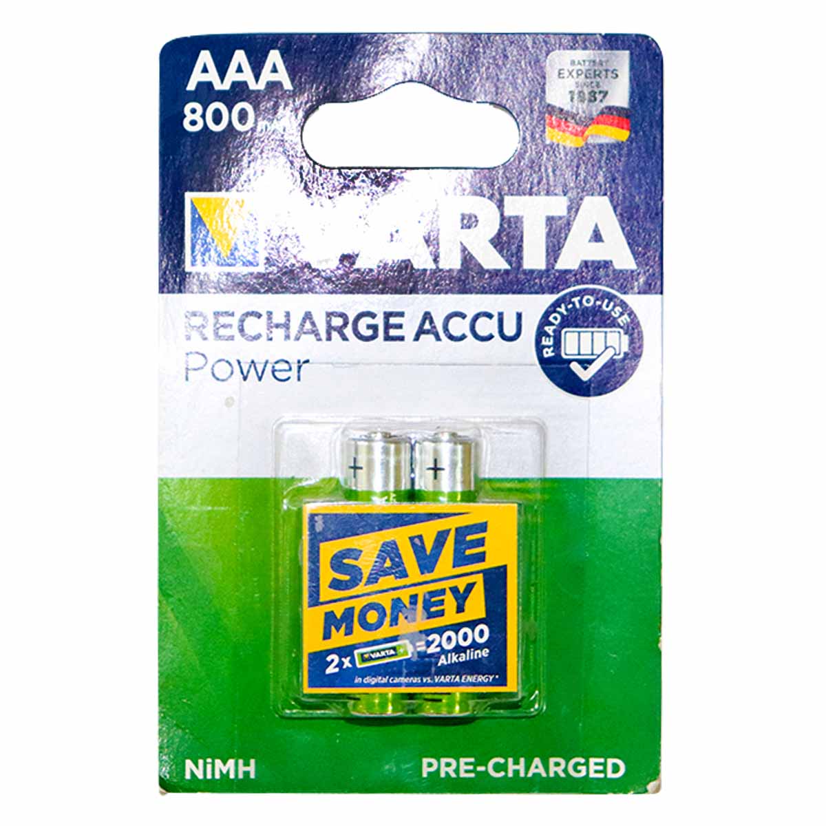 Varta L Life B Batt Rechargeble Aaa 2s