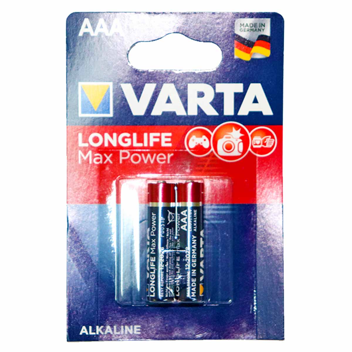 Varta Max Tech Blister Aaa 2s