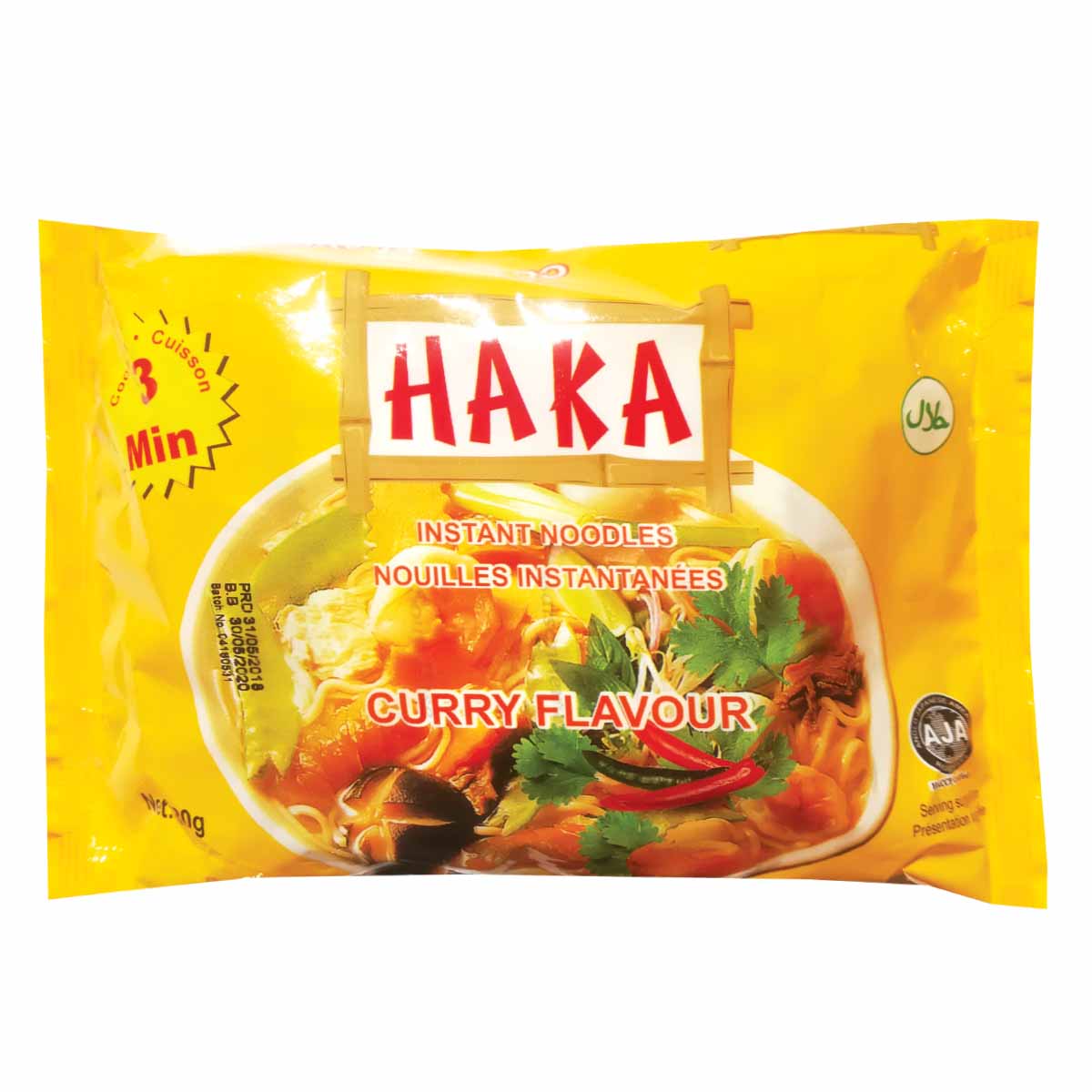 Haka Instant Noodles Curry Flav 80g