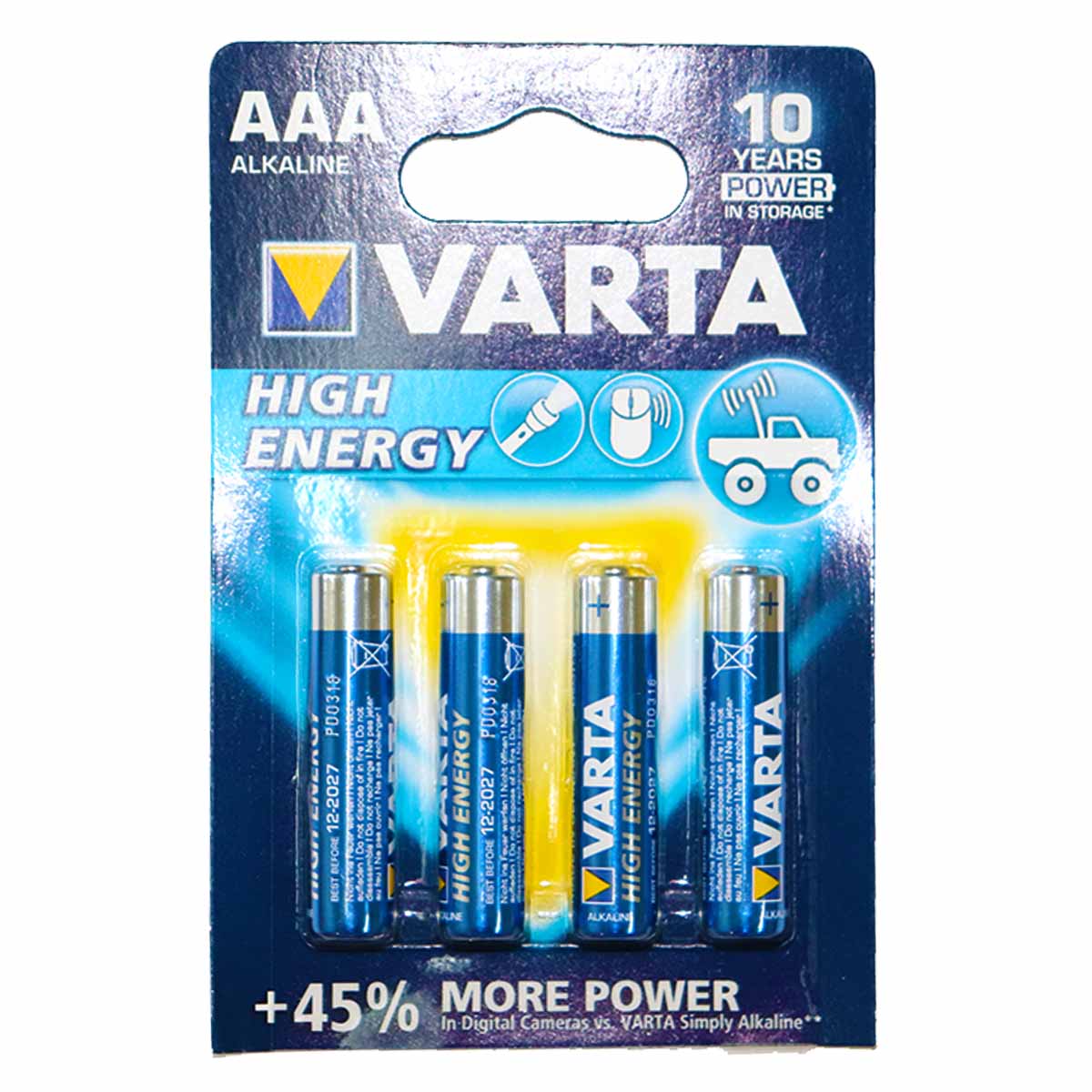 Varta H Energy Blister Batt Aaa 4 S
