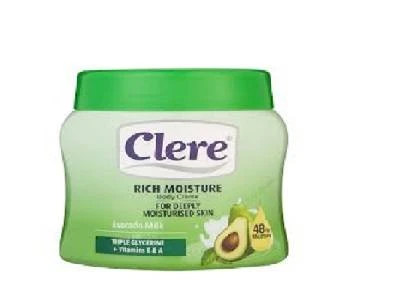 Body Cream Avocado Milk 500ml C125 Clere