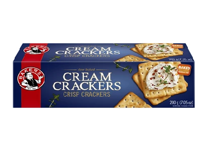 Biscuit Cream Crackers 200g Bakers