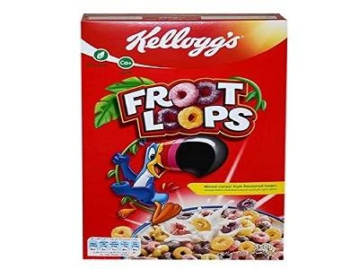 Cereal Fruit Loops 350g Kelloggs