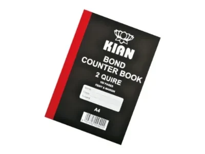 Counter Book A4 192pg Bond Kian
