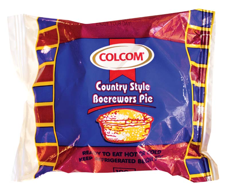 Colcom Country Style Boerewors Pie 120