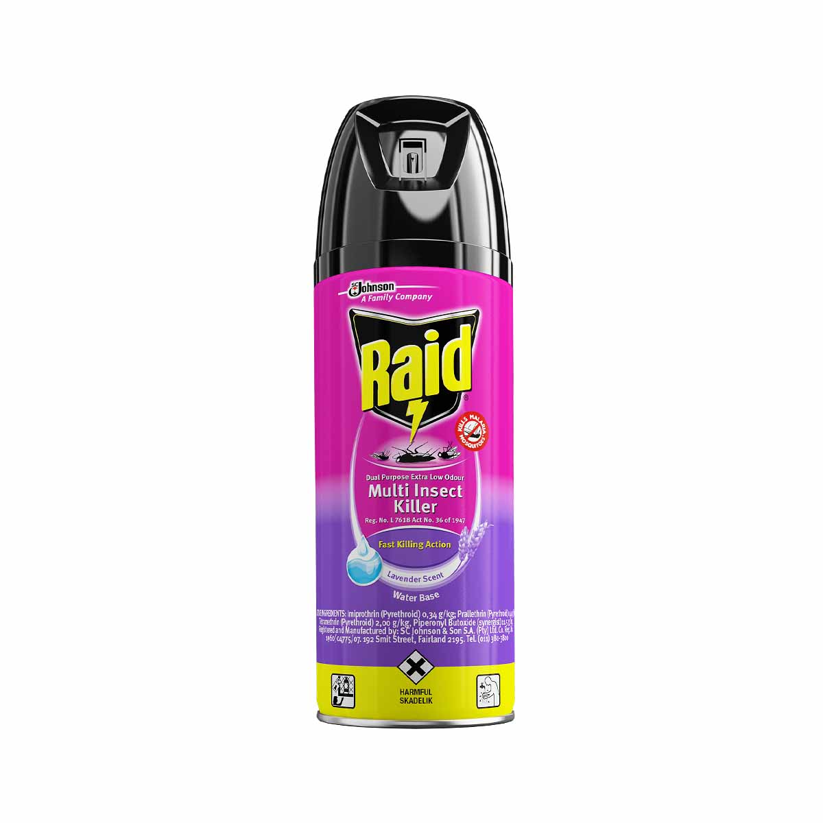 Raid Dual Purpose Lavender Scent 300ml