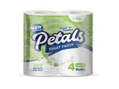 Tissue Roll 1ply 4r Gardenia Petals