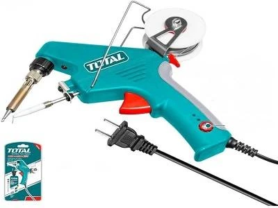 Soldering Gun W Solder Feeder 90w Tet160732 Total