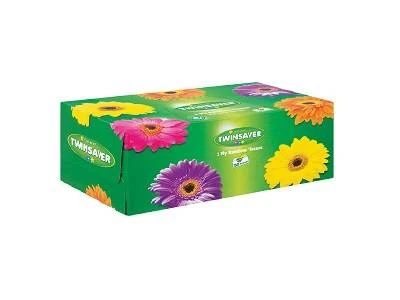 Tissue Facial Color 180x2ply Twinsaver