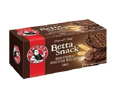 Biscuit Betta Snack Choc & Oat 200g Bakers