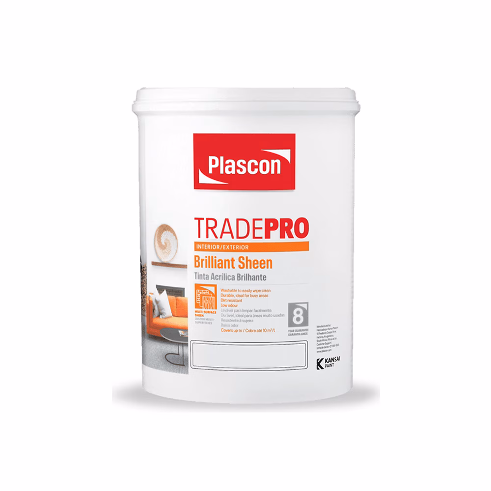 Plascon Tradepro Brilliant Sheen Pastel Base 20lt