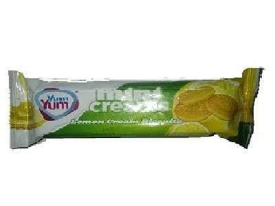 Biscuit Mini Creams Lemon Pack 50g Yum Yum