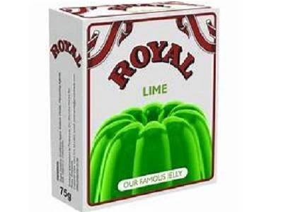 Jelly Powder Lime 75g Royal