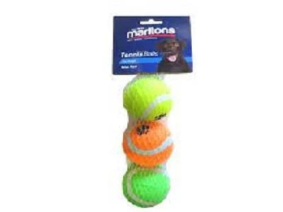 Pet Dog Balls 3pk Dfm5644 Marltons