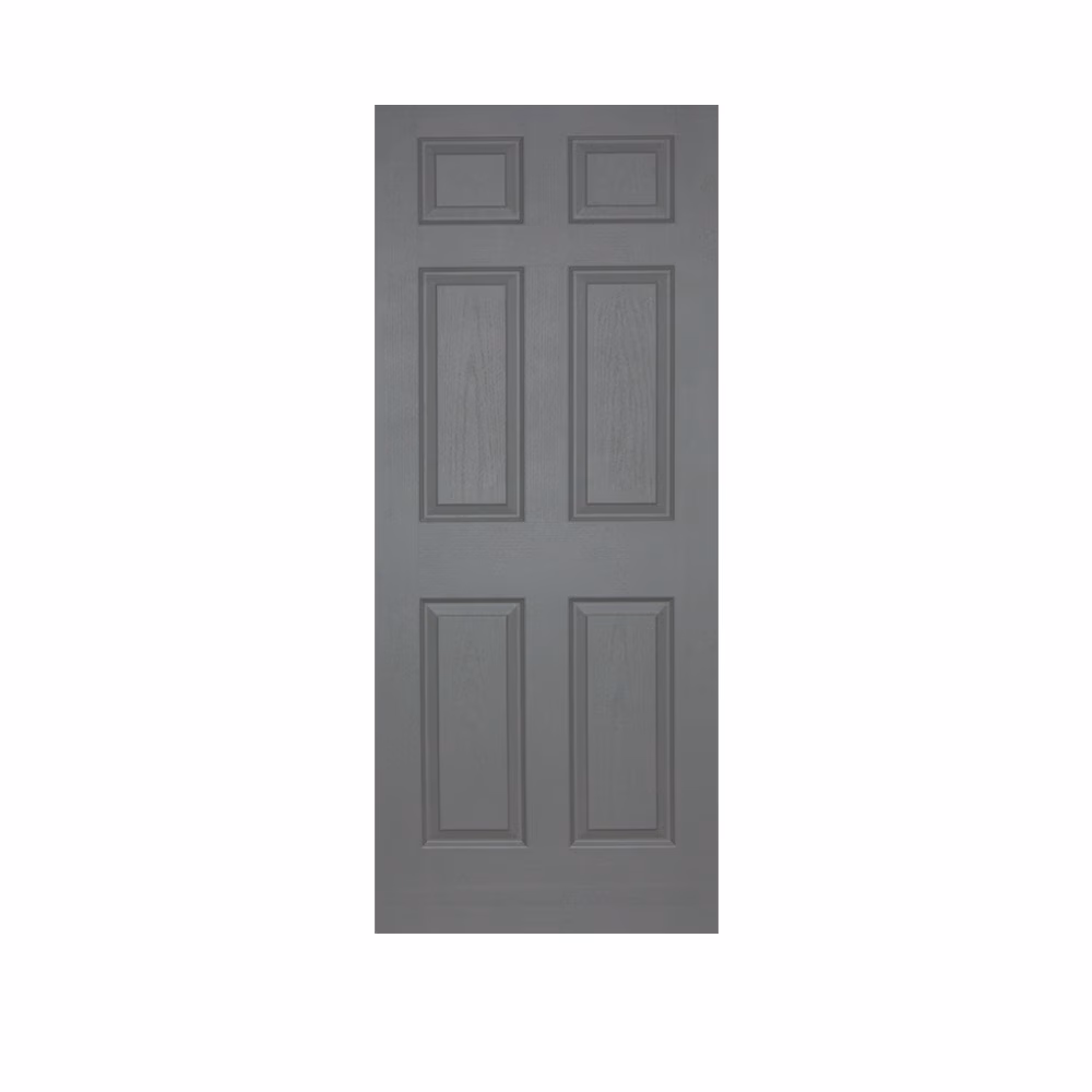 Flush Door Mb Dm 6 Panel Grey
