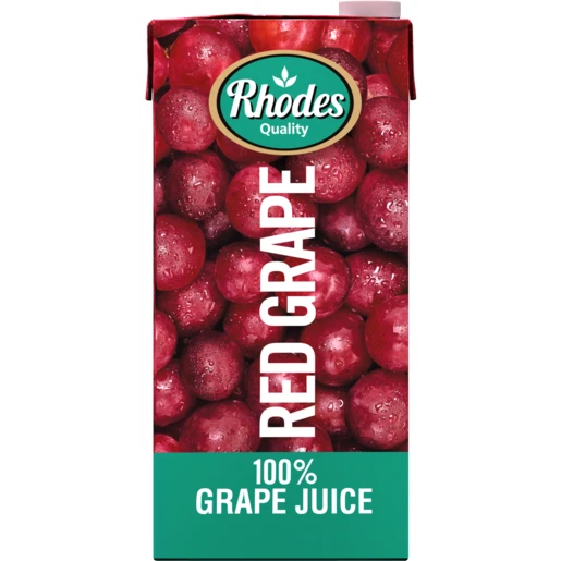 RHODES 100% Fruit Juice - Red Grape 1lt
