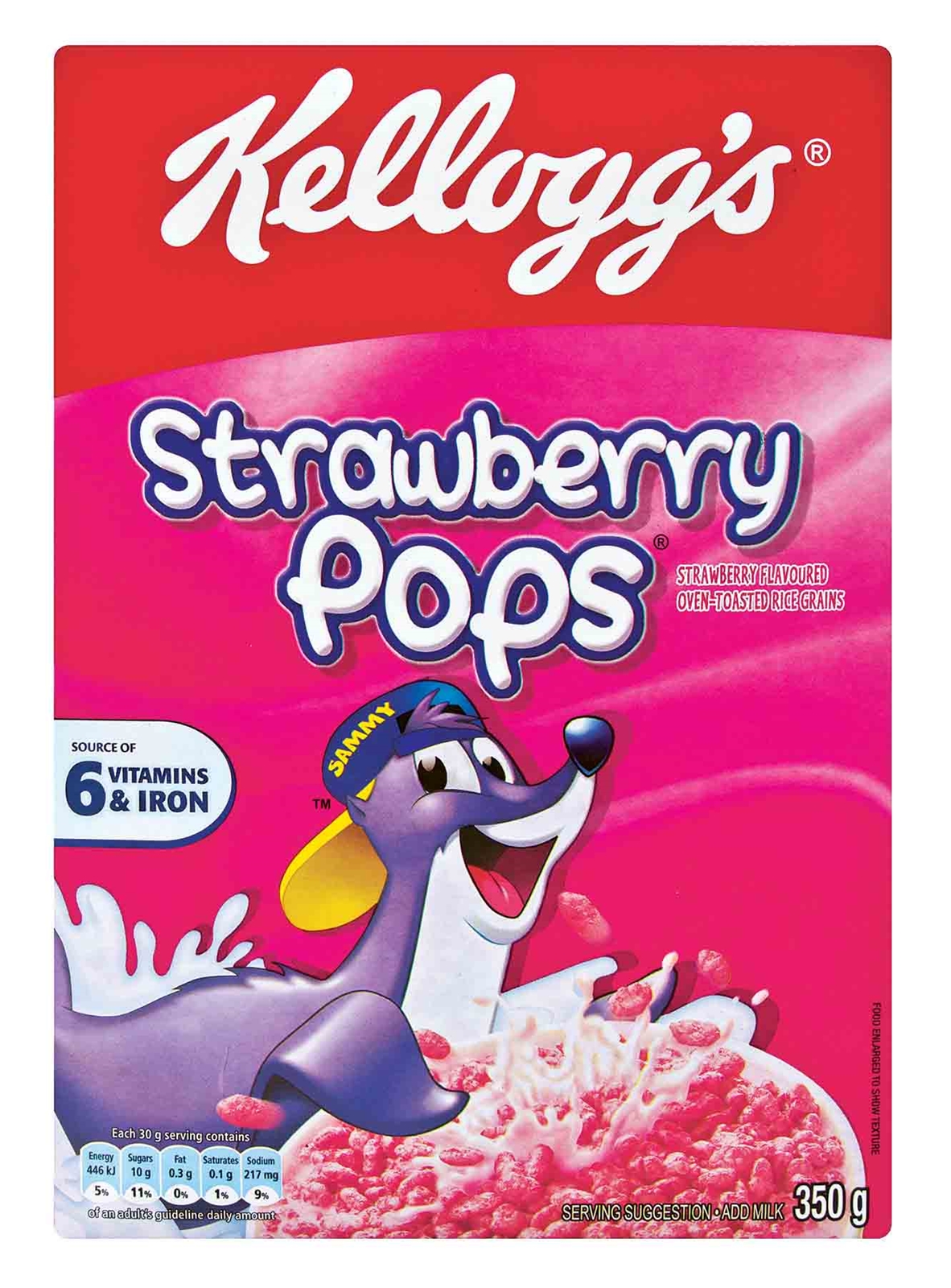 Kelloggs Strawberry Coco Pops 350g