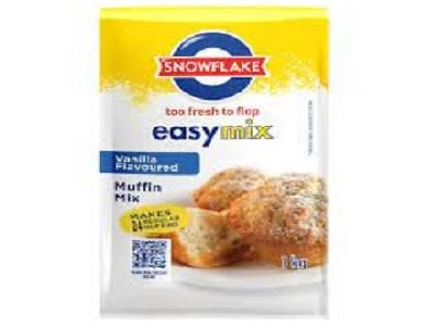 Muffin Mix Vanilla 1kg Snowflake
