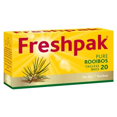 FRESHPAK Rooibos Tagless Teabags 20s
