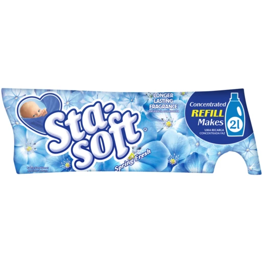 STA SOFT Fabric Softener Refill - Spring Fresh 500ml