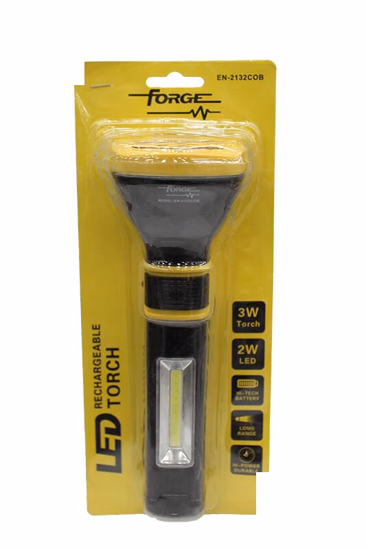 Forge Led Chargeable Torch 3w+2w