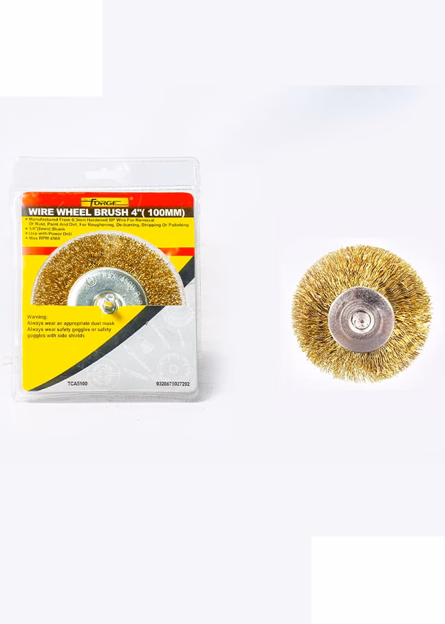 Forge 100mm Wheel Wire Brush For Drill
