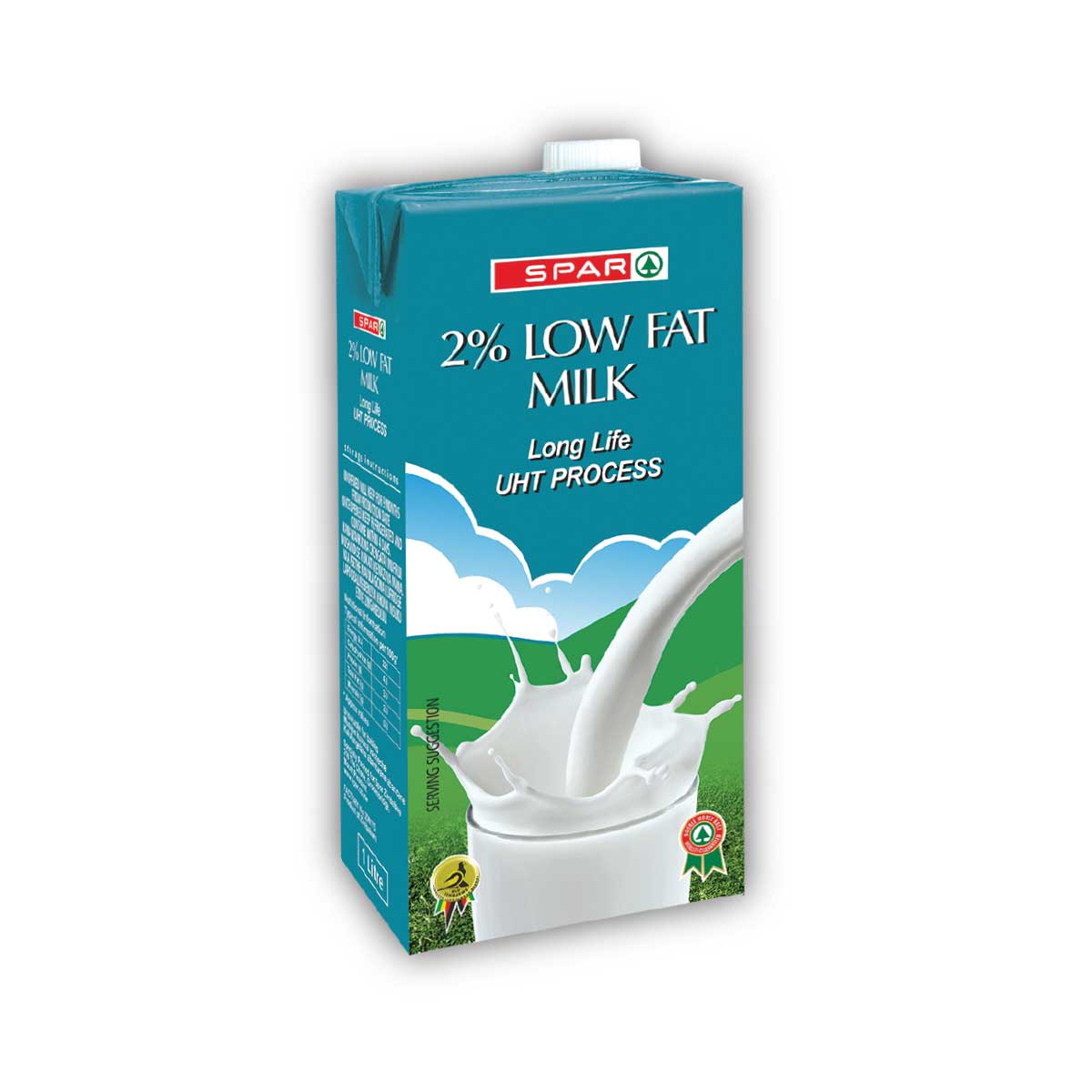 Spar Uht Low Fat Milk 2 1l