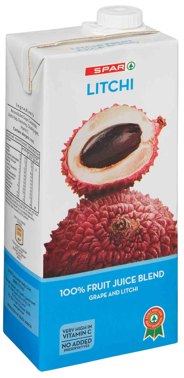 Spar Fruit Juice Litchi 1l