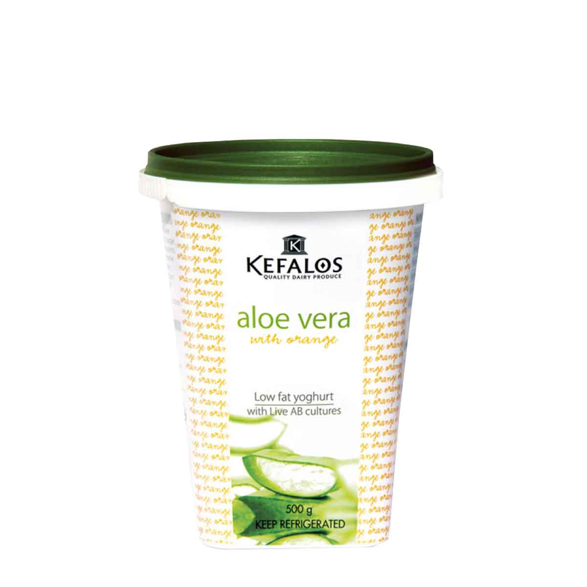 Kefalos Aloe Vera L Fat Yog Orange 500g