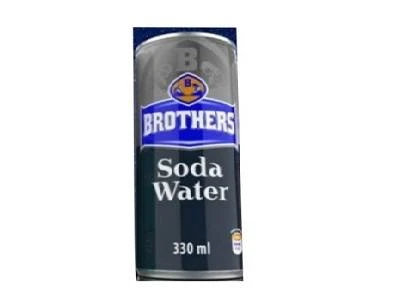 Drink Soda Water 330ml Brothers