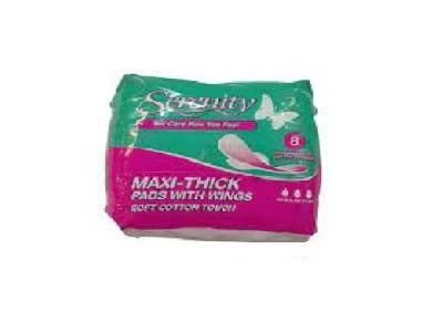 Sanitary Pads Maxi Thick 8s Serenity