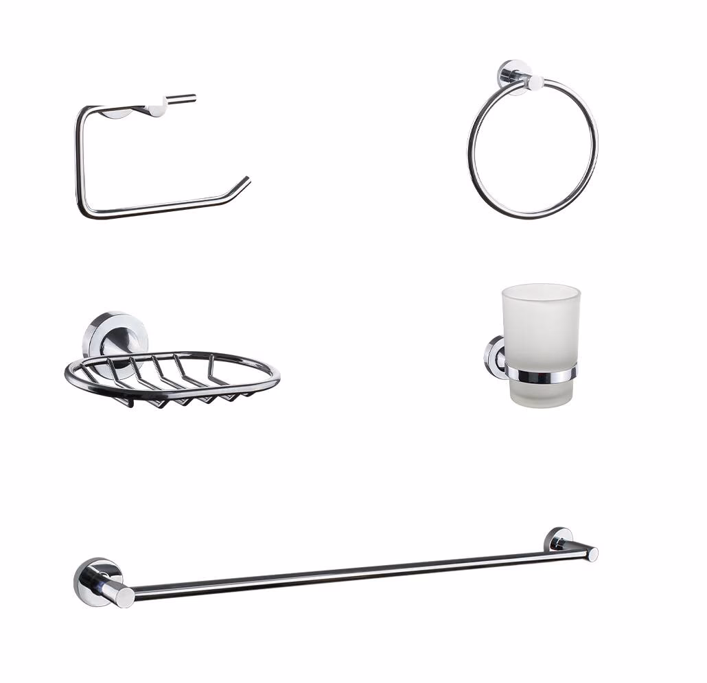 Hc Rnd Rnd5pc 5 Piece Bath Assessory Set