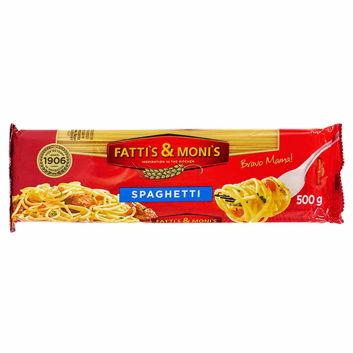 Fattis N Monis Spaghetti 500g