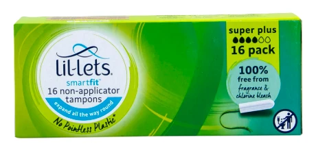 Lil-Lets Tampon Non-App Super Plus 16s