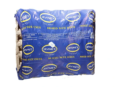Egg Tray 30s Wrapped Irv
