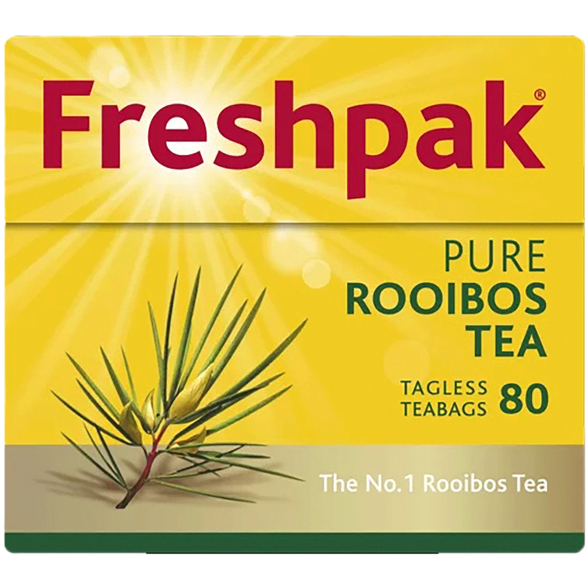 FRESHPAK Rooibos Tagless Teabags 80s